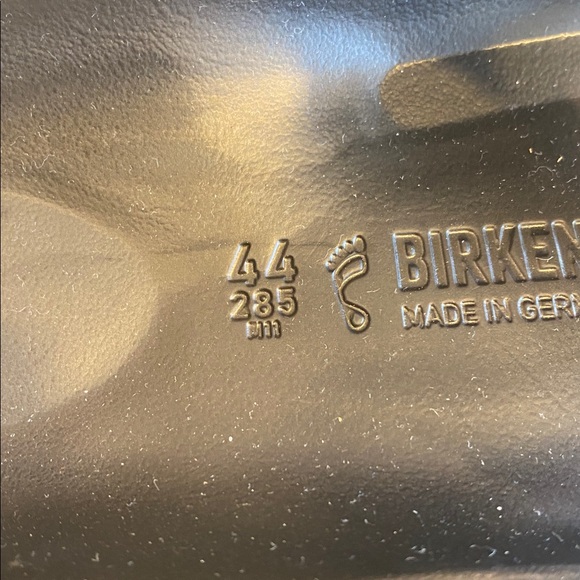 Birkenstock Classic Arizona Black Slides Sz 11.  NWOB. Box25